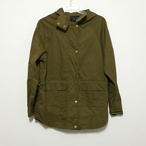 Love Tree Hooded Utility Jacket